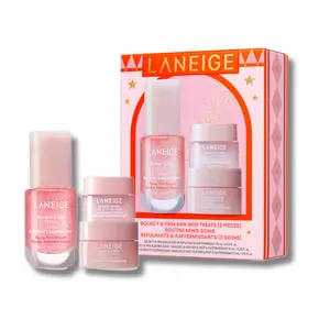 Laneige Bouncy & Firm Mini Skin Treats, Hydrating Gift Set