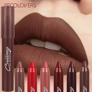 6pcs/set Matte Finish Lipstick, Luxurious Long Lasting, Waterproof, Soft Texture, Various Colors to Choose, Suitable for All Skin Types, Suitable for Crafting Delicate Makeup Looks