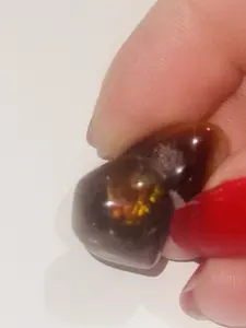 27ct Old Stock Fire Agate Gemstone Rough Cabochon High Grade Lapidary Specimen