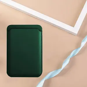 Magnetic Wallet Case for Back of Smartphone, Ultra-thin Magnetic Wallet Card Holder, Phone Accessories for Cellphone iPhone 16-7 Series, for S25 Ultra S24 S23 Plus FE