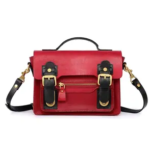 Old Trend Aster Mini Leather Satchel with Crossbody Strap