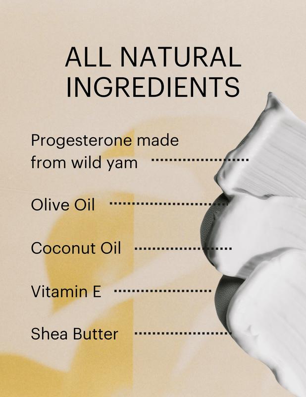 Raena The Natural Progesterone Cream 50mg--  Hormone Health Support - USA Made