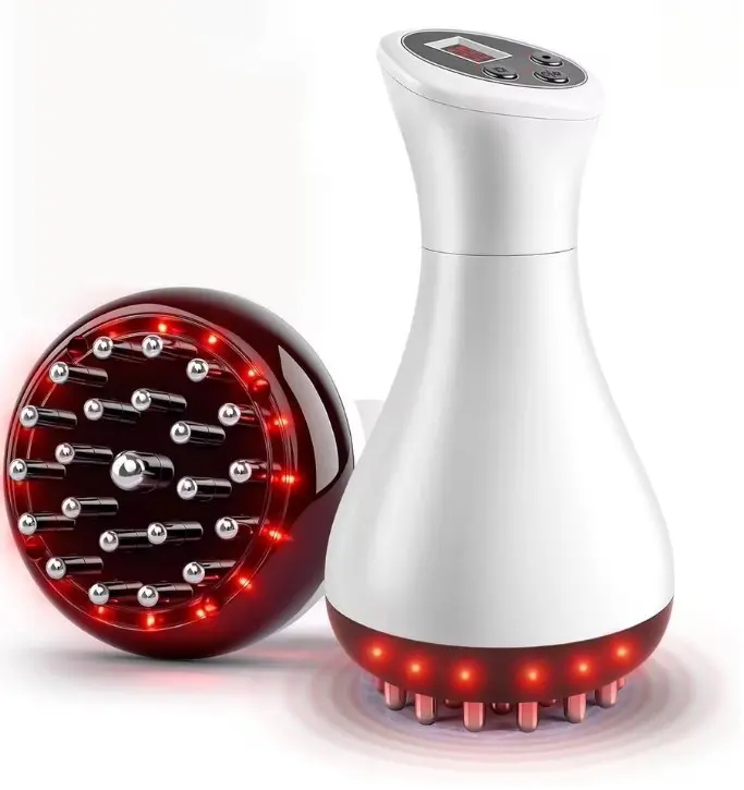 Professional Handheld Massager- Rechargeable, Heat & Vibration Device for Muscle Support, Portable Full-Body Care Gift for Neck, Back, Legs,dorm essentials tiktokshopbacktoschool sohochic,back to school
