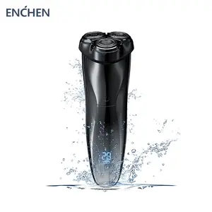 ENCHEN BlackStone 3 Electric Shaver Triple Floating Head Wet & Dry USB Fast Charging Smart Anti-Pinch Portable Razor for Men Valentine's Gift Father's Day Present