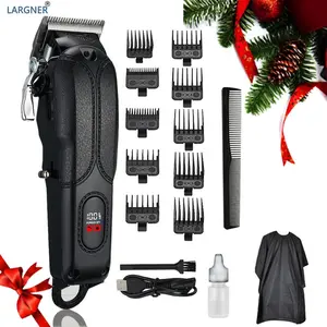 Largner Smart Digital Type-C USB Fast Charging Multi-Functional Professional Electric Shaver Set, Portable Travel Kit, Long Battery Life