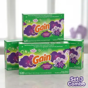 Moonlight Breeze Scent Dryer Sheets (120-Count) (3-Pack)