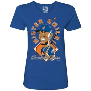 Mr. Smile Francisco Lindor T-shirt (LADIES)