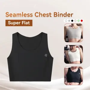 Minimizer Binder for Large Chest - Seamless, Breathable & Smoothing Compression Top for Daily Wear | Nylon Spandex