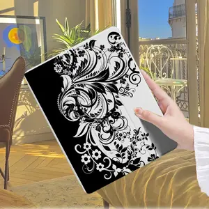 black Protective Case for iPad Built-in Pen Tray for iPad 9.7/ 10.2/ 10.9/ 12.9/ Pro 11/ 10th Gen, Digital Notetaking, Ipad Accessory, Functional Tray, Minimalist Design, Premium Material, Durable Case, Multiangle Stand, Protective Sleeve, Professionals,