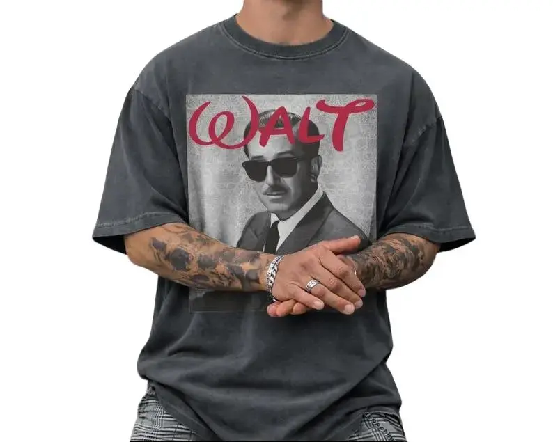D Mens Shirt, DL Shirt, MagicKingdom Tee, Retro WaltD Shirt,Happiest Place On Earth, D Fan Gifts, gift for her, him, Unisex Graphic Top Streetwear