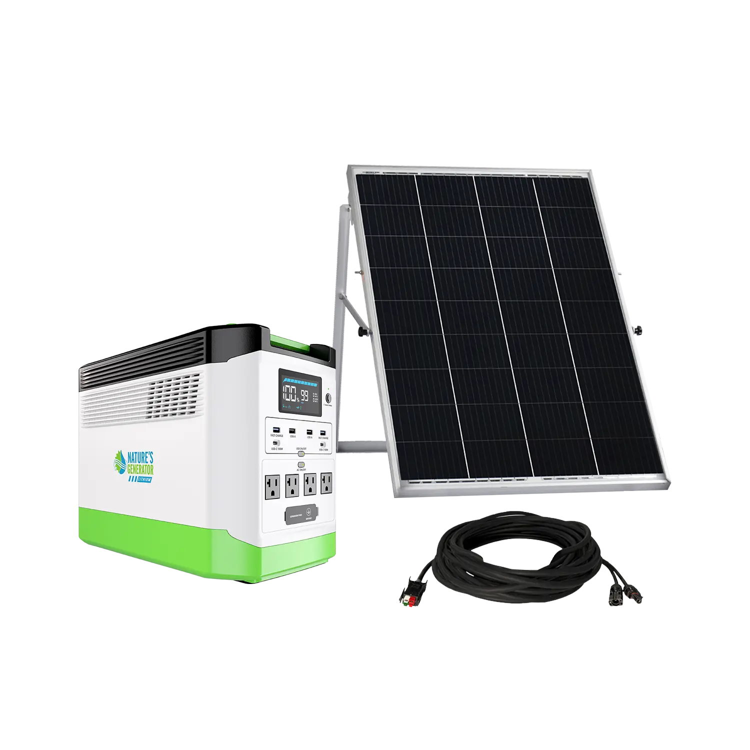 High Capacity Lithium 1800 Solar Generator