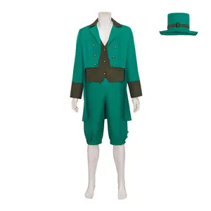 The Wizard Of Oz Cosplay Costume Irish Elf Role Play Costume Halloween Carnival Costume Green Magic Suit