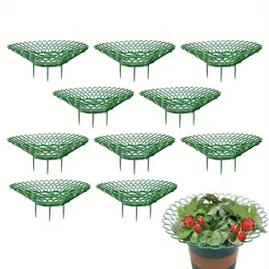 10Pack Strawberry Supports for Growing Plants, Durable Support Stand for Healthy Strawberry Growth, Easy Assemble Strawberry Racks