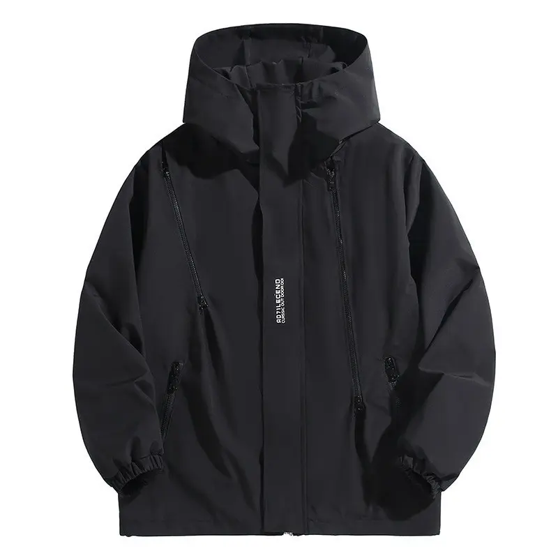 L312 # Three proof Jacket [Black]