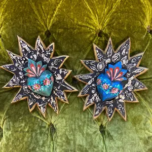Sacred Heart Sun Burst Milagros