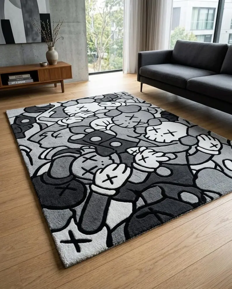 Celestial Moth Area Rug