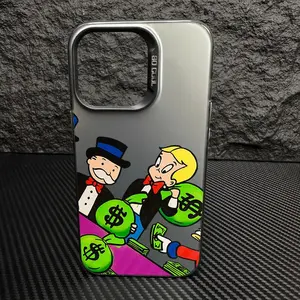 Fun A-Alec M-Monopoly IMD colorful phone case, compatible with iPhone 17/16/15/14/13, a unique birthday gift.