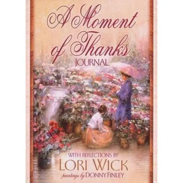 USED Book - A Moment of Thanks Journal by Lori Wick (Hardcover) - english