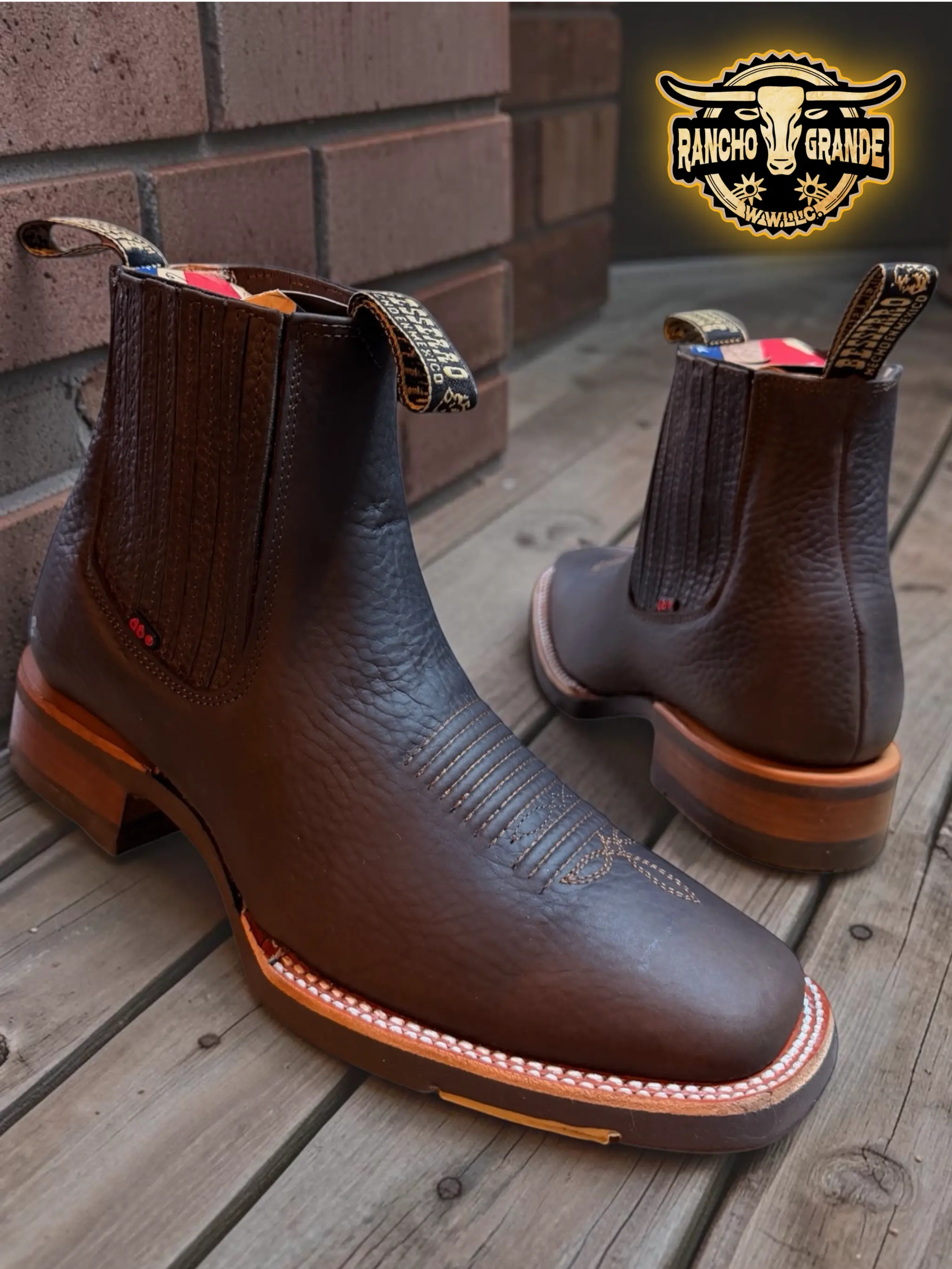 6208 Max Grip Mens Ankle Boots / Botin para Hombre Maximo Agarre