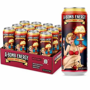 A-Bomb Nootropic Energy Drink - 12 Pack