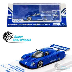 INNO64 1:64 Nissan R89C World Sports Car Blue Championship 1989 Works Prototype