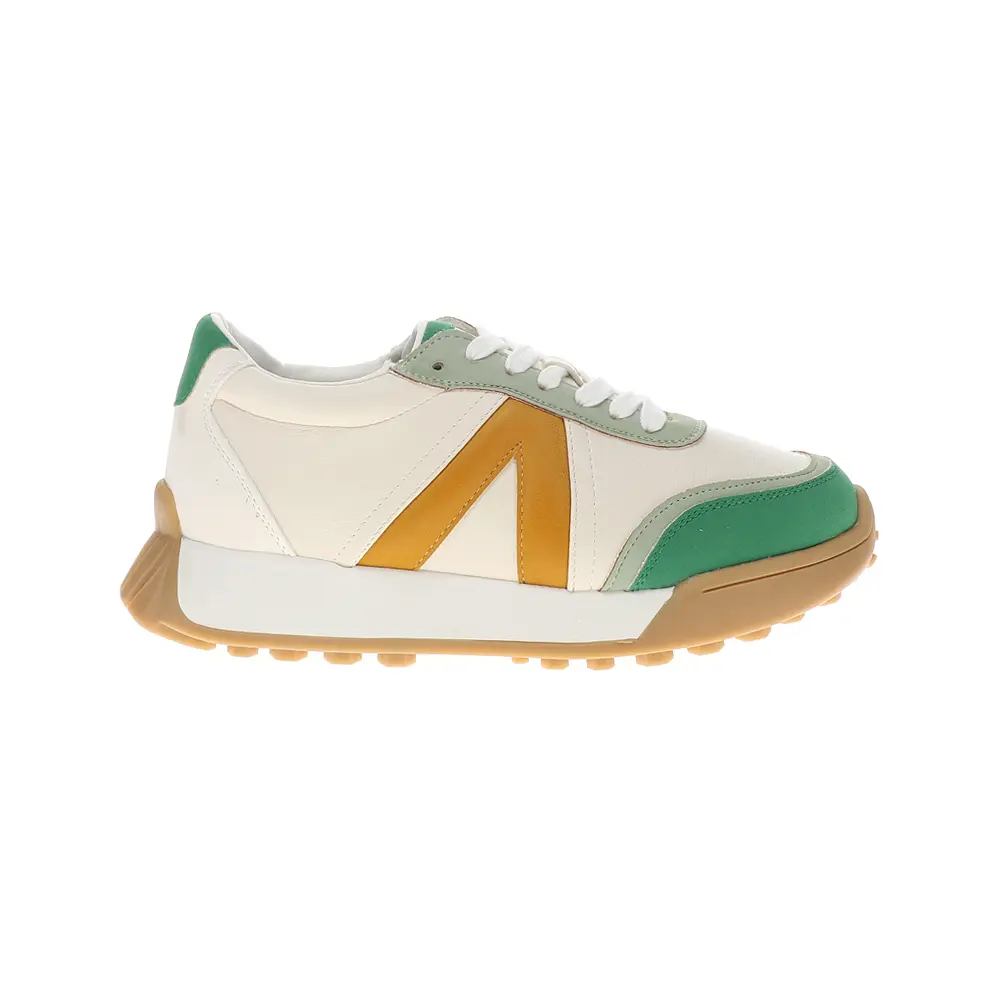 MIA Womens Town Lace Up Sneakers Shoes Casual - Off White
