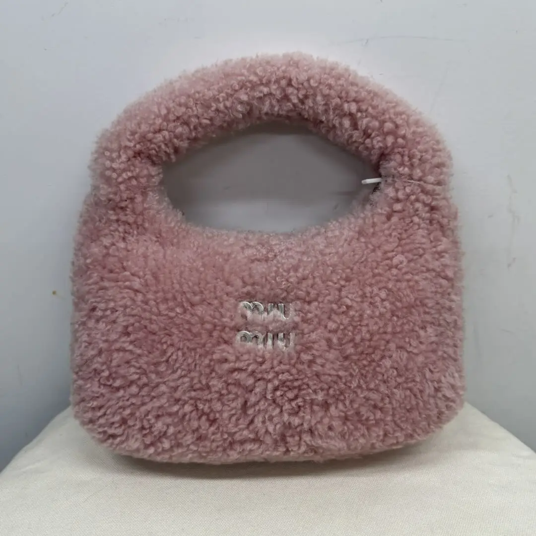 Pre-owned miu miu Pink Hobo Bag Near Mint, Includes 22x18cm Dust Bag