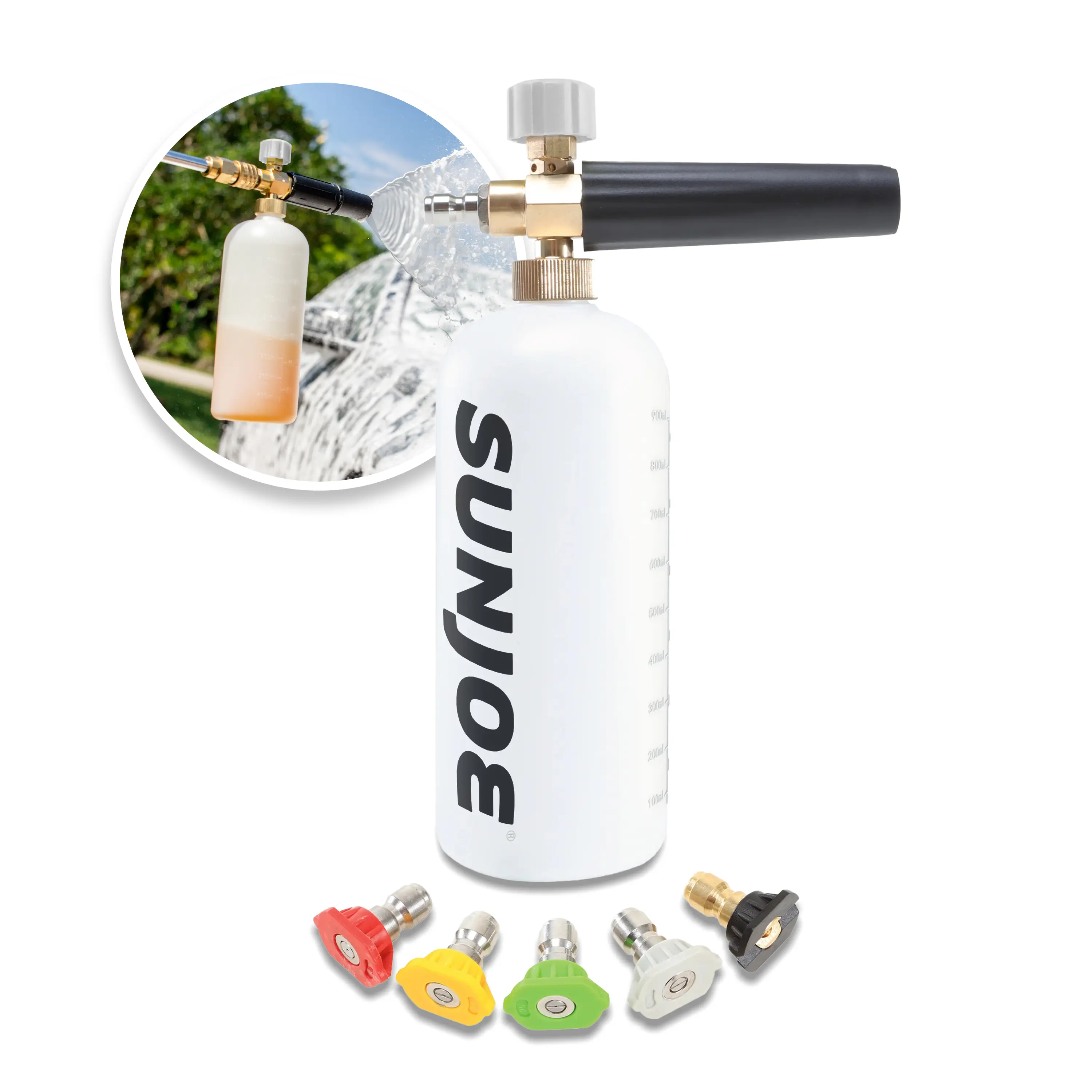 Sun Joe SPX-FC34 Foam Cannon for SPX Series Electric Pressure Washers | 34 Oz.