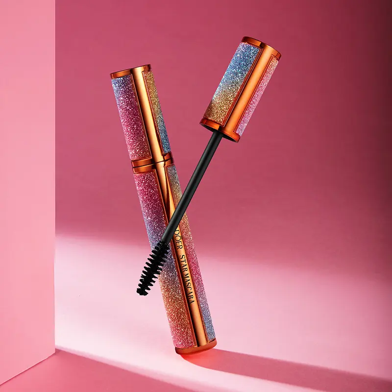 Star Curling Mascara - Long-Lasting Wear Keeps Lashes Fresh, Waterproof, Fast-Drying Makeup Single Item