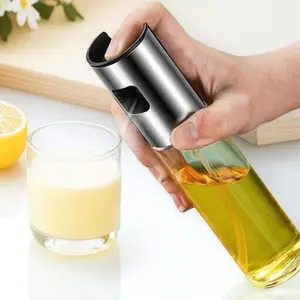 Adjustable Glass Oil Mister for Cooking, Leak-Proof & Clog-Resistant Kitchen Spray Bottle. High-Temp Oven Safe, Non-Corrosive Pump, Anti-Mold & Easy-Clean Design for grilling & Baking.