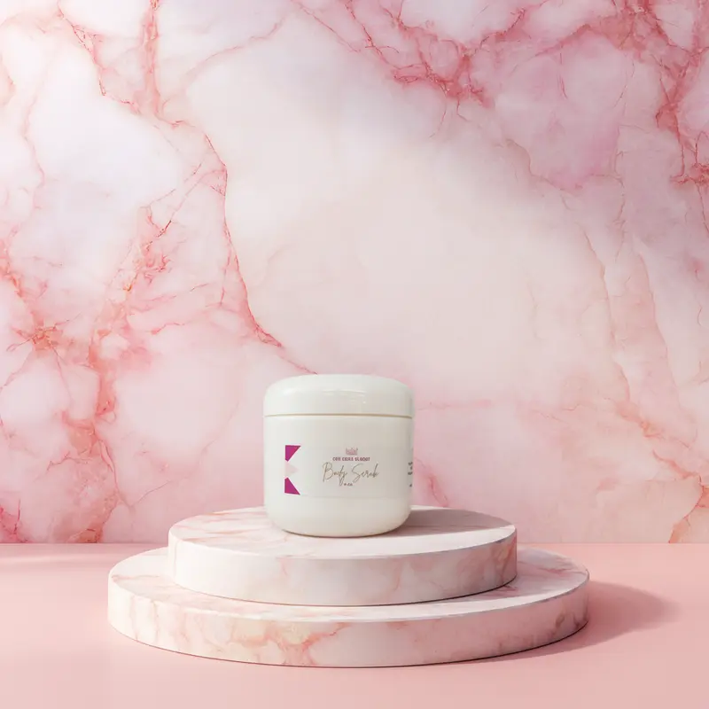 Sugar Body Scrub 4oz Exfoliant for Touchably Soft Moisturized Skin Gentle Smooth Cleanser