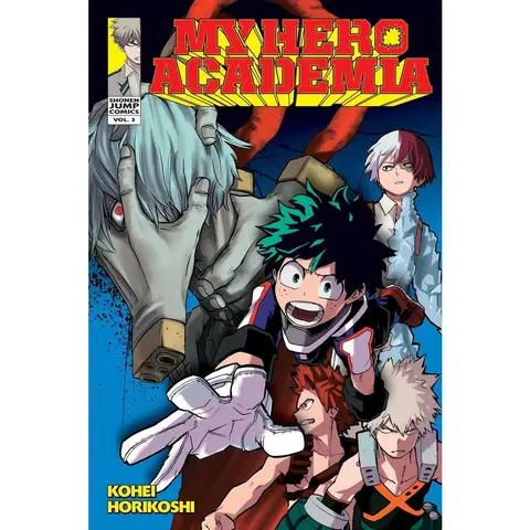 Used My Hero Academia Vol.3: All Might English Comic Book by Kohei Horikoshi - Soft Cover/Paperback: Easy to Carry, 192 Pages, 0.53lb, Good-Like New-Very Good Clean Pages, for My Hero Academia Fans