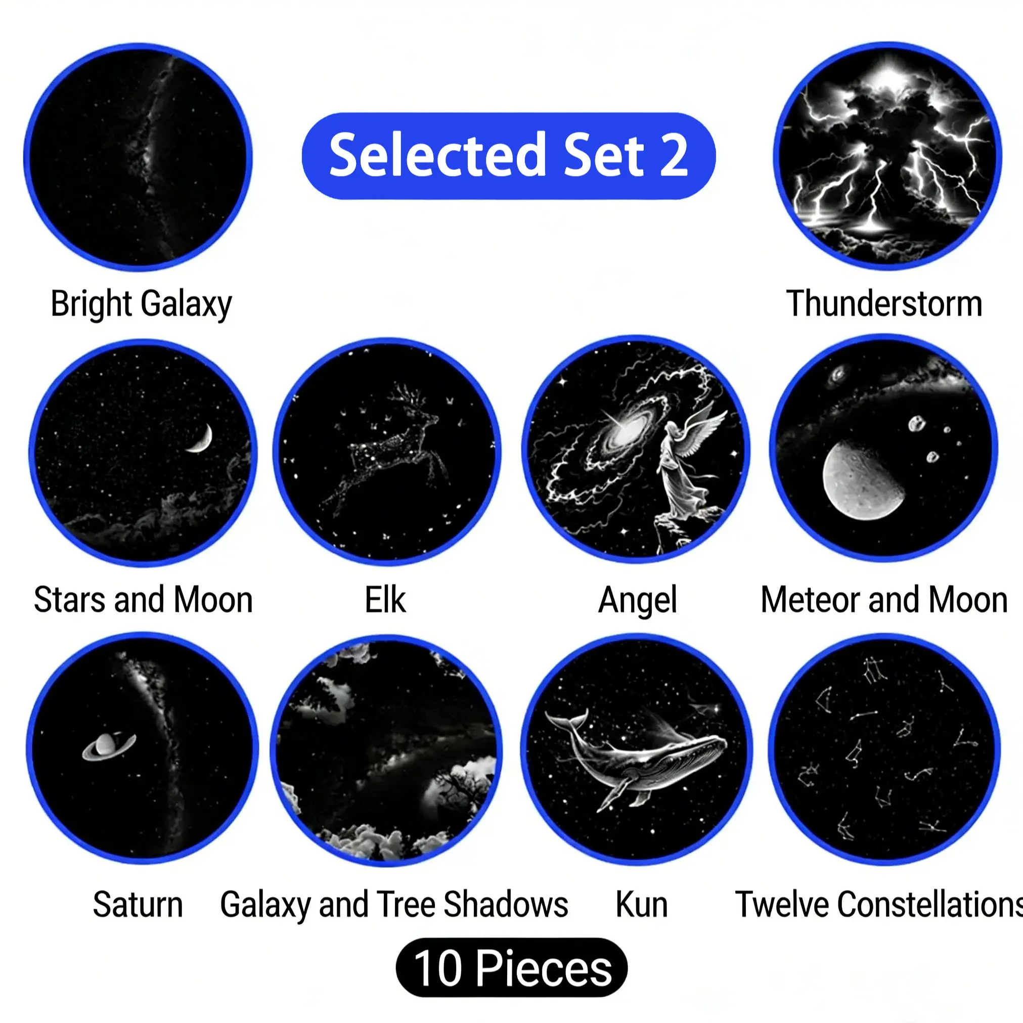 Night Light + 10 Projection Slides