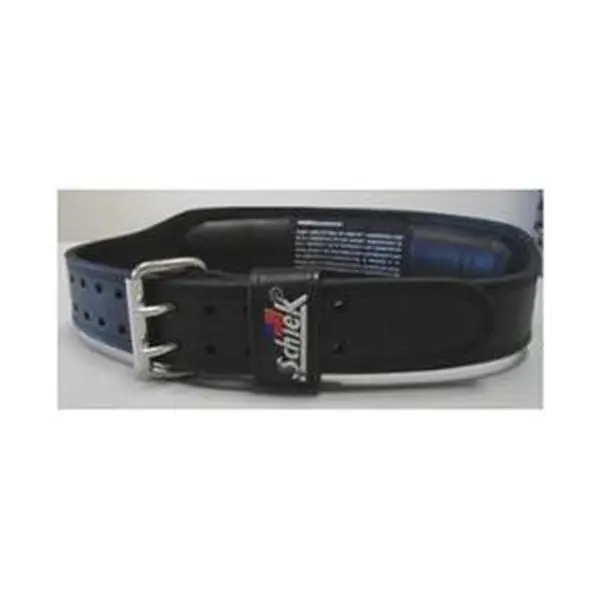Schiek Sports Weightlifting Belt, Jay Cutler Signature Genuine Leather with 4-Inch Tapered Back & Heavy Duty Buckle for Powerlifting & Fitness Support, Black, Medium (31-36" Waist), Custom Logo