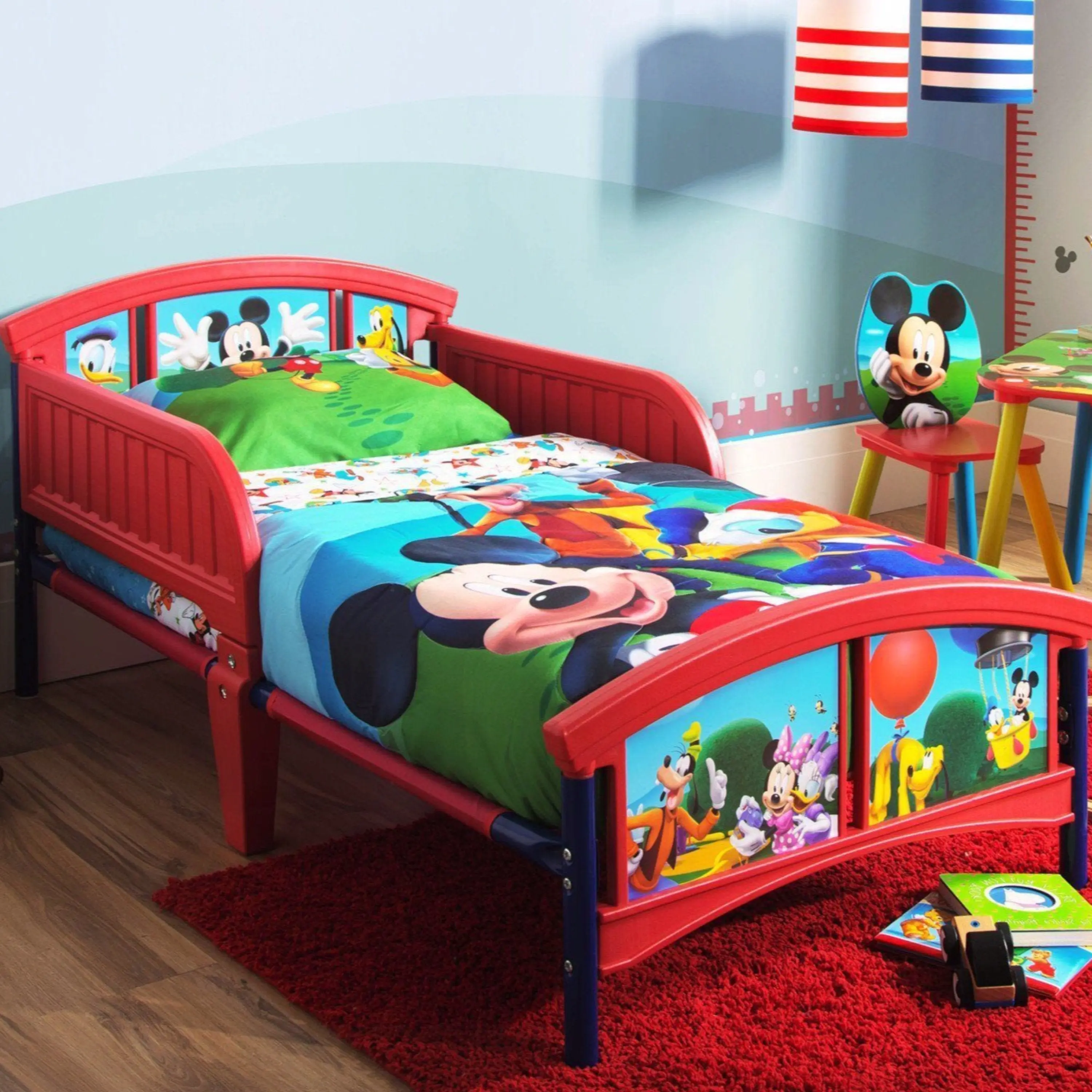 Mickey Mouse Plastic Toddler Bed Mickey Mouse Plastic Toddler Bed