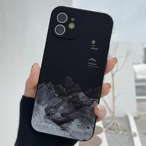 Mountain Pattern Phone Case, Protector, Anti-drop Shockproof Phone Protective Cover, Phone Accessory Compatible with iPhone 6 7 8 X XR XS 11 12 13 14 15 16 Pro Max