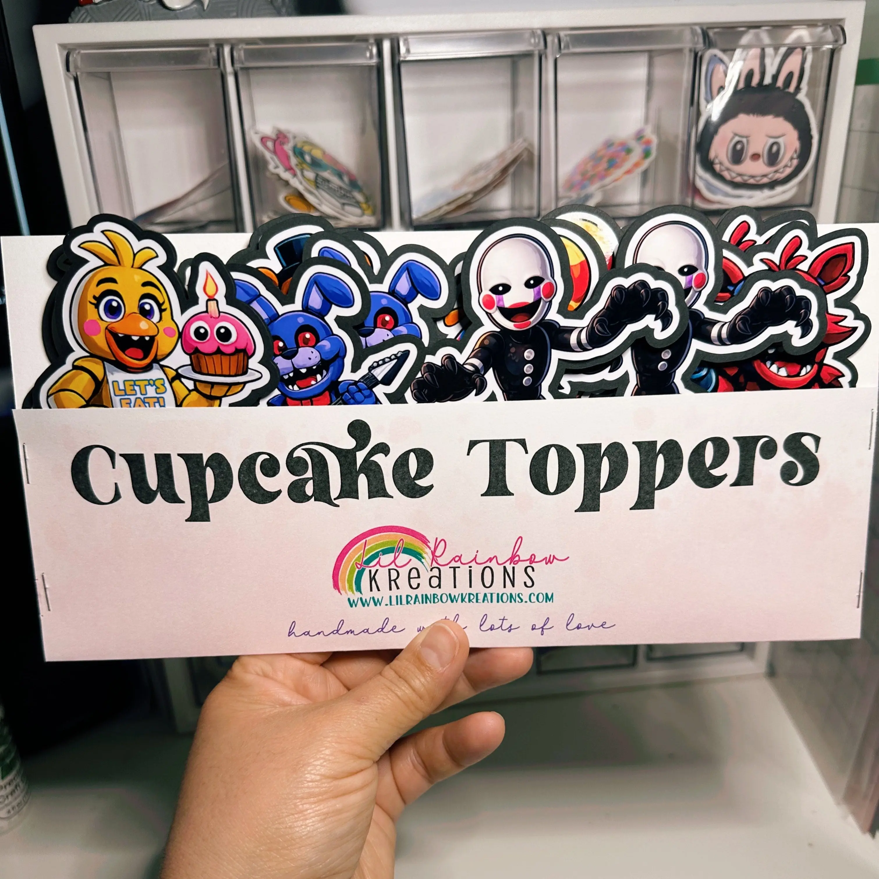 Five Nights At Freddy's | Cupcake Toppers