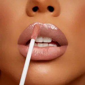 WHISKEY GLASS [shimmery nude] glassy gloss - Long-lasting - High Pigmentation - High Shine -  Non Sticky