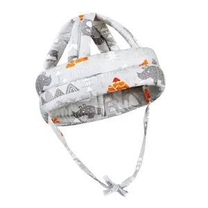 TKids Anti-Fall Safety Cap for Walking and Playing-Pinkoddler Walking Helmet, Baby Bumper Protect Hat Head Cushion Breathable, Adjustable Headgear