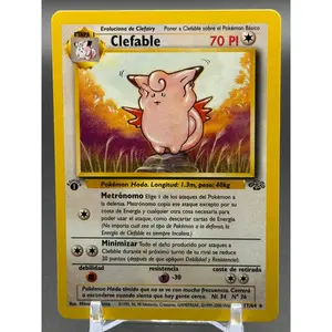 Pokemon TCG Clefable | Jungle 17/64 1st Edition Spanish | Condition: Near Mint