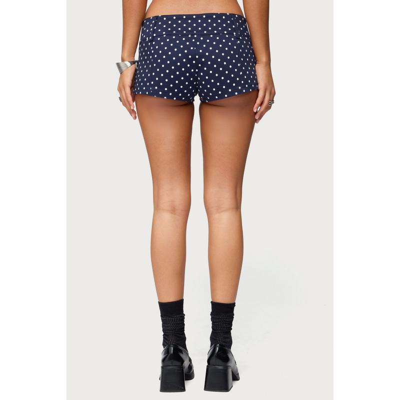 Twyla Polka Dot Stretch Shorts