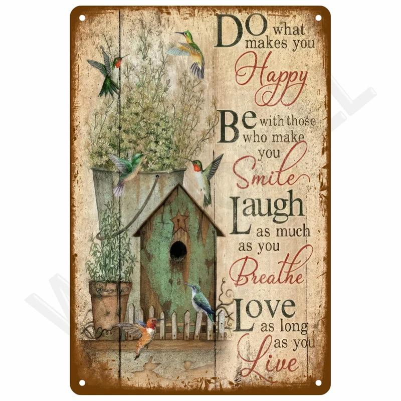 8x12inch Vintage Metal Plate Tin Sign Plates Bar Retro Metal Sign Wall Art Mural Aesthetic Room Home Decor Items Poster Garage Decoration