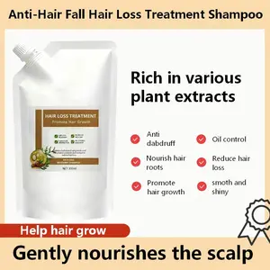 【Buy 1 Get 1 Free】Anti-Hair Fall Hair Loss Treatment Shampoo Oil Control Anti dandruff Haircare Ginseng Ginger Help Hair Growth Jojoba Oat Repair Reduce Hair Loss Scalp Cleanser Conditioner300ML