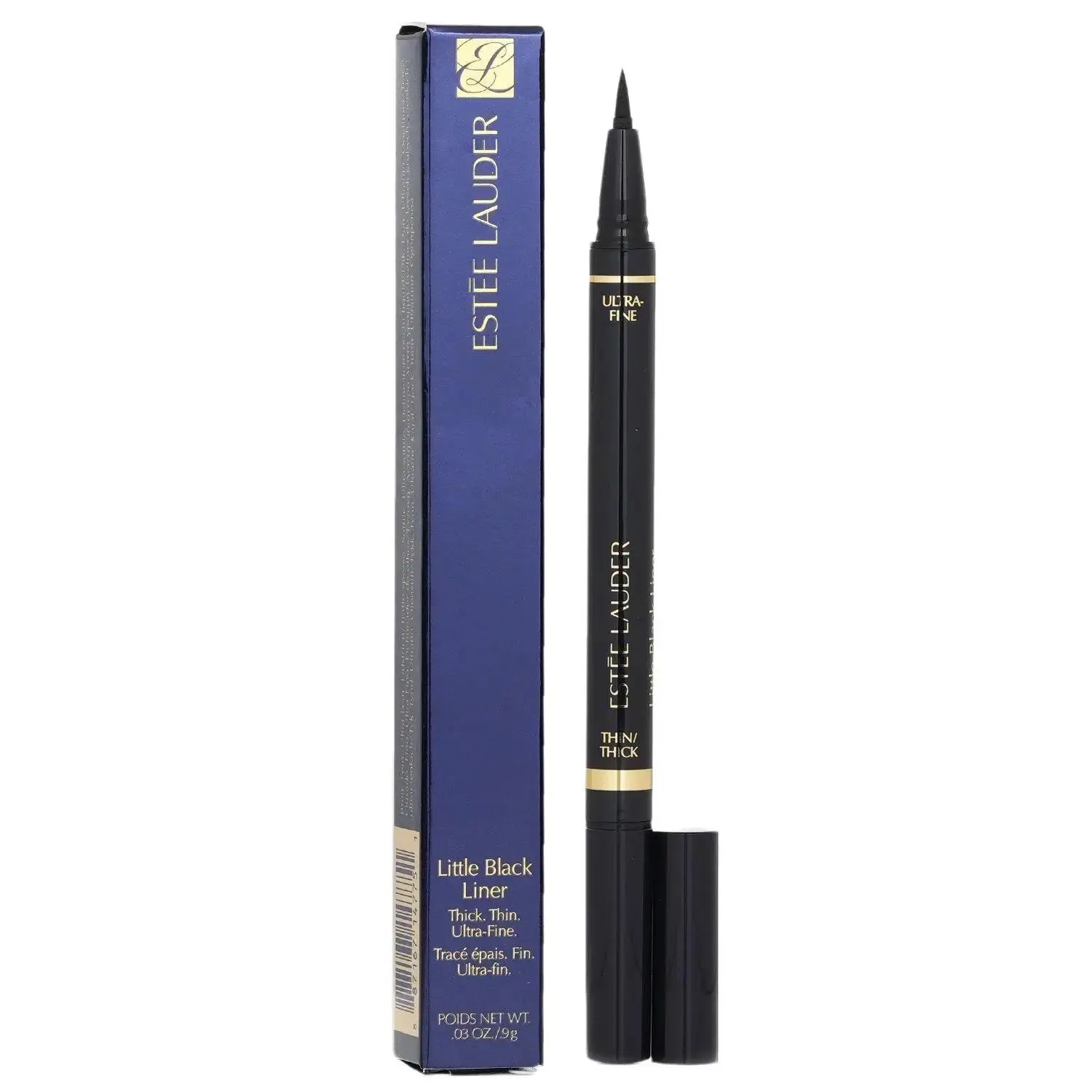 Estee Lauder Little Black Liner Thick Thin Ultra Fine - 01 Onyx, 0.03 Ounce Estee Lauder Little Black Liner Thick Thin Ultra Fine - 01 Onyx, 0.03 Ounce