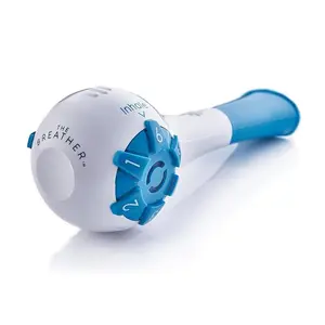Portable Lung Trainer with Adjustable Resistance, Respiratory Exercise Tool for Improved Breathing, for Singer, Athletes & COPD Support