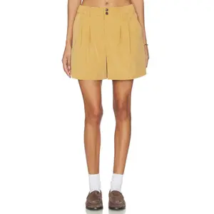 Varley Tansy Woven Short in Apple Cinnamon