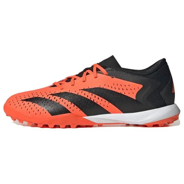 Adidas Predator Accuracy.3 L TF Team Solar Orange Core Black' Durable Non-slip Soccer Cleats Unisex GW4641