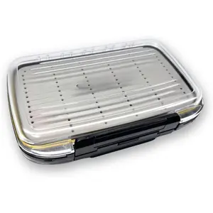 Fishing Jig Organizer Tackle Tray - Holds 50+ Jigs - Double Sided - for Jig Heads, Tungsten Jigs, Fishing Spoons, Spinners, Flies and Lures - Medium Size