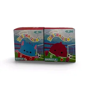 2026 FIFA World Cup Soccer McDonalds Squishmallow Happy Meal Toys #6 & #7 Sealed
