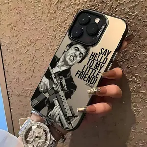 Fashion Hot S-Scarface Phone Case For iPhone 17 16e 16 15 14 13 12 11 Pro Max X XR XSMAX 8 7 Air Plus Anti Fall Matte Cover
